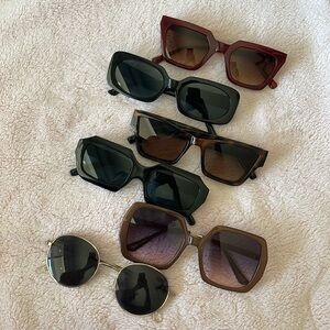 Forever 21 sunglasses and wild fable sunglasses